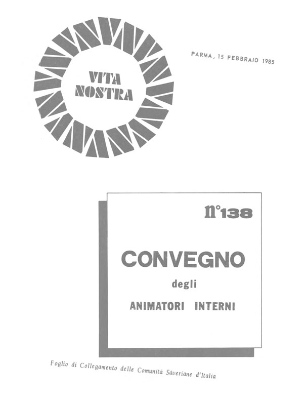 Copertina di 1985.Vita Nostra