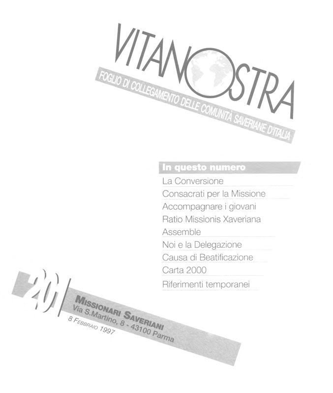 Copertina di 1997.Vita Nostra