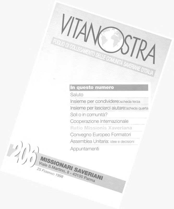 Copertina di 1998.Vita Nostra
