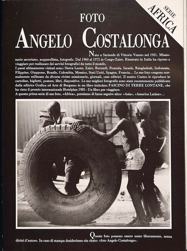 Copertina di Foto Angelo Costalonga