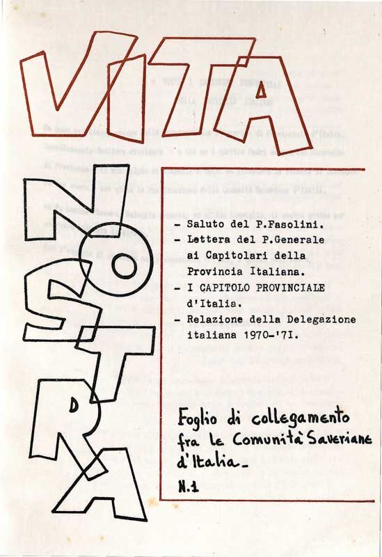 Copertina di 1972.Vita Nostra