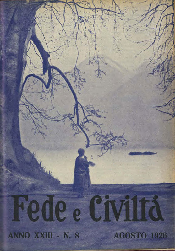 Copertina di 23.1926.08.Fede e Civiltà