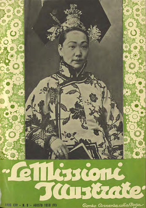 Copertina di 25.1928.08.Fede e Civiltà, Missioni Illustrate