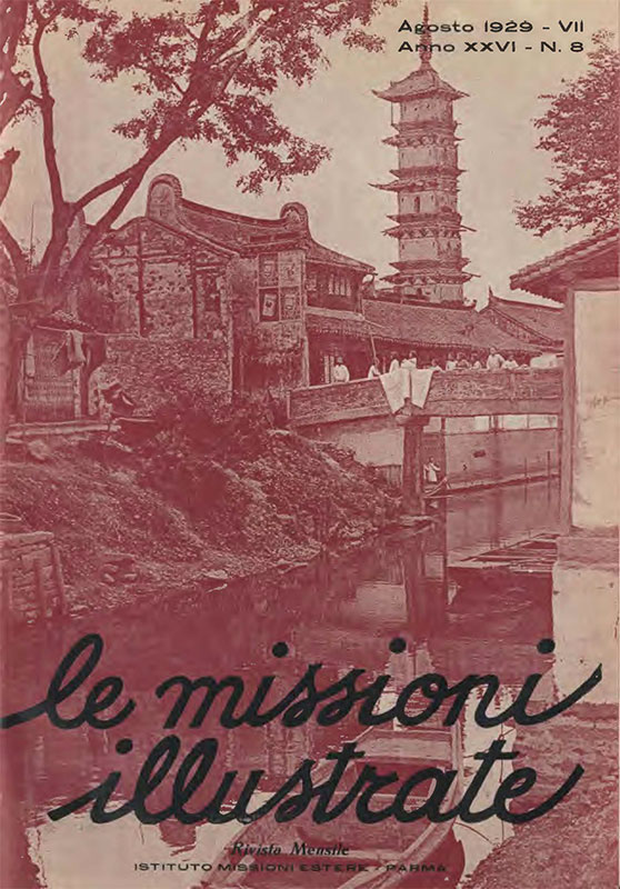 Copertina di 26.1929.08.Fede e Civiltà, Missioni Illustrate