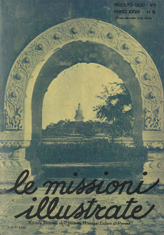 Copertina di 27.1930.08.Fede e Civiltà, Missioni Illustrate
