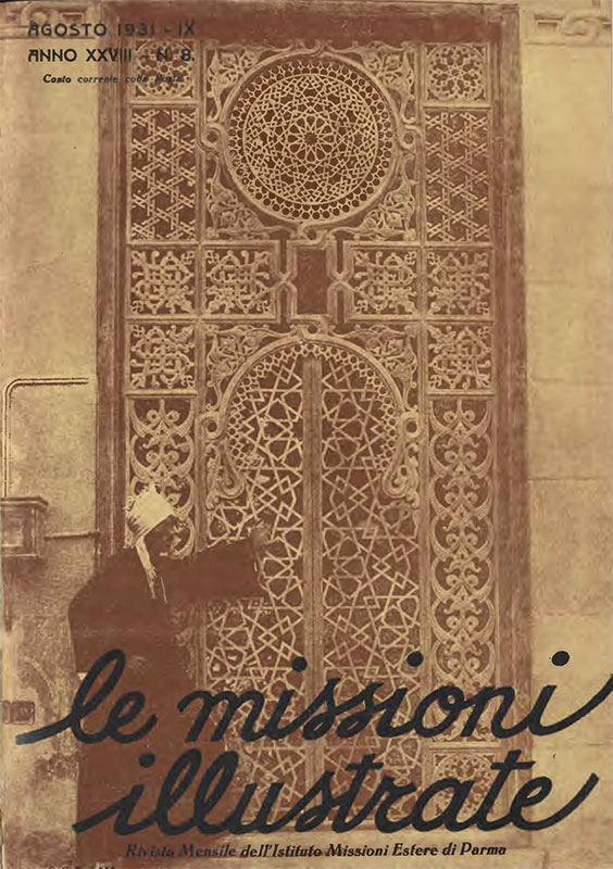 Copertina di 28.1931.08.Fede e Civiltà, Missioni Illustrate