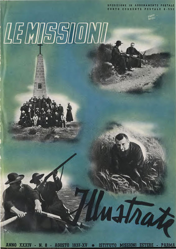 Copertina di 34.1937.08.Fede e Civiltà, Missioni Illustrate