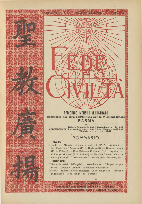 Copertina di 18.1921.05.Fede e Civiltà