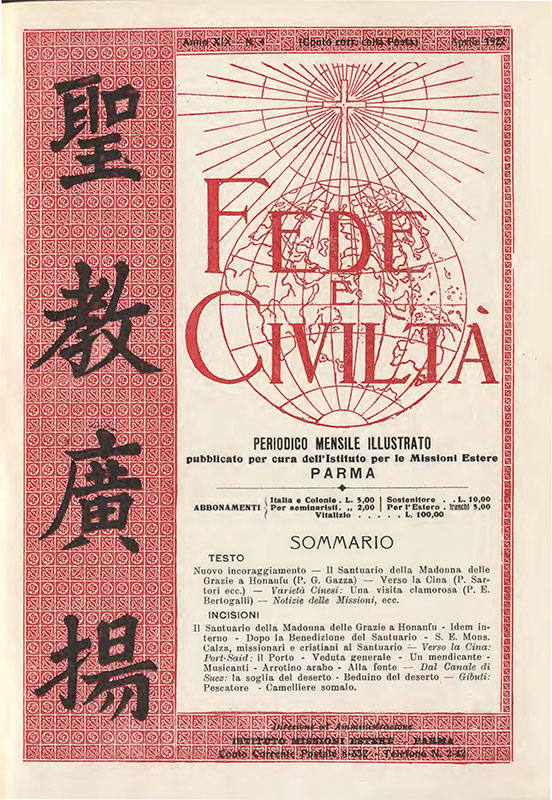 Copertina di 19.1922.04.Fede e Civiltà