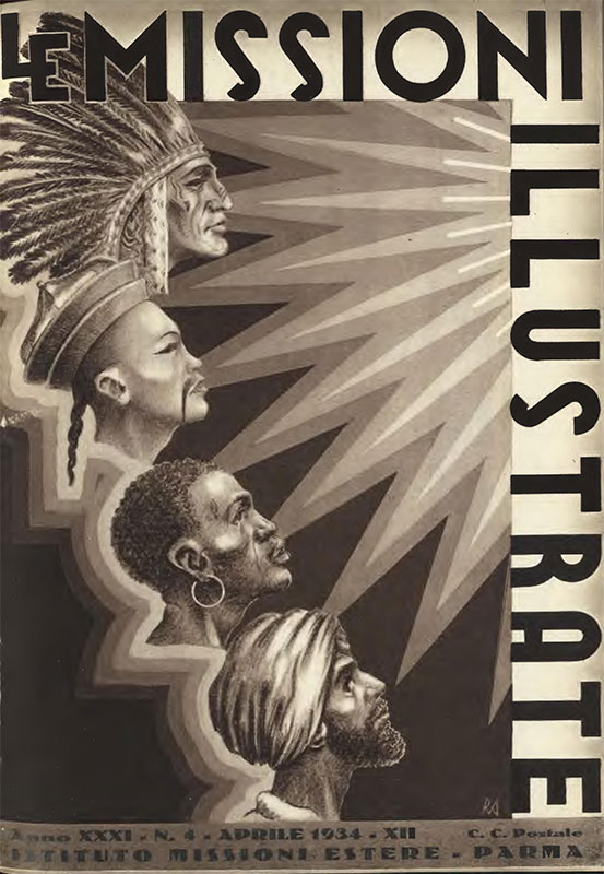 Copertina di 31.1934.04.Fede e Civiltà, Missioni Illustrate