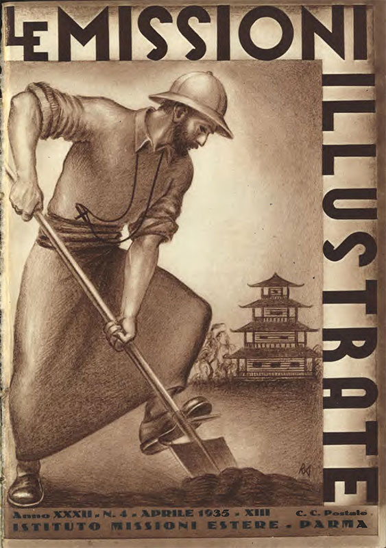 Copertina di 32.1935.04.Fede e Civiltà, Missioni Illustrate