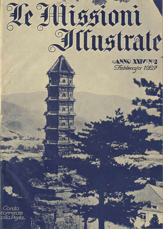 Copertina di 24.1927.02.Fede e Civiltà, Missioni Illustrate