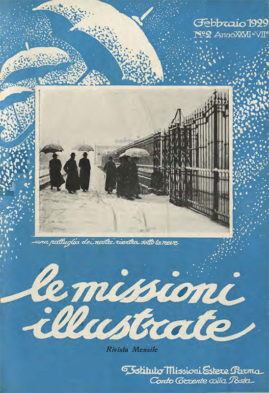 Copertina di 26.1929.02.Fede e Civiltà, Missioni Illustrate