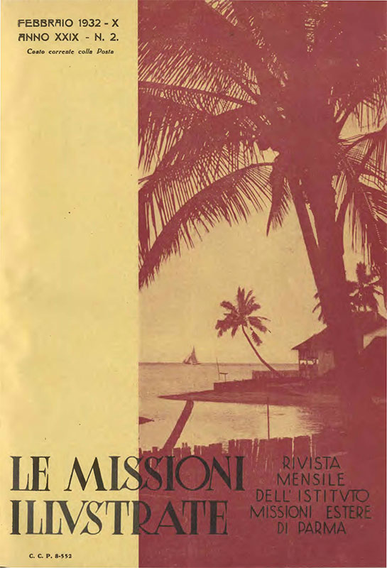 Copertina di 29.1932.02.Fede e Civiltà, Missioni Illustrate