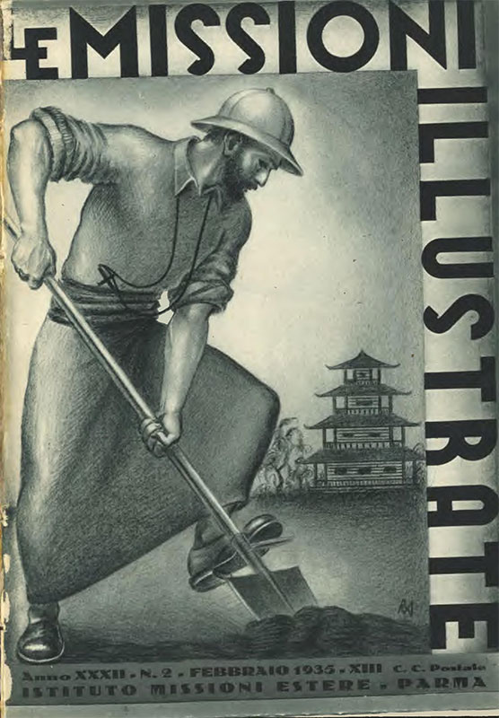 Copertina di 32.1935.02.Fede e Civiltà, Missioni Illustrate