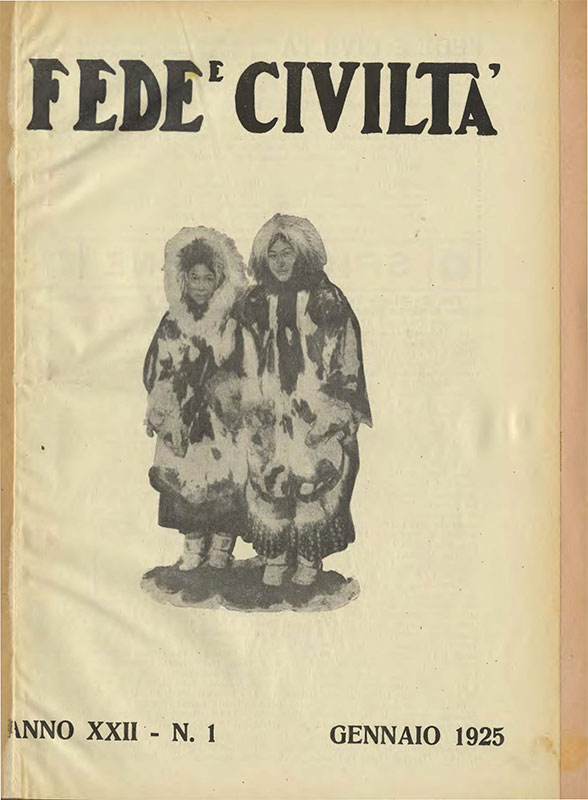 Copertina di 22.1925.01.Fede e Civiltà