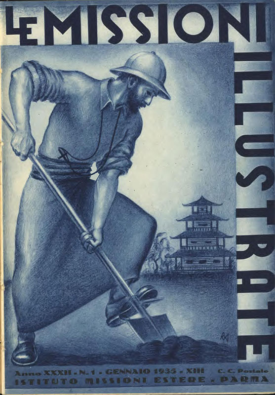Copertina di 32.1935.01.Fede e Civiltà, Missioni Illustrate