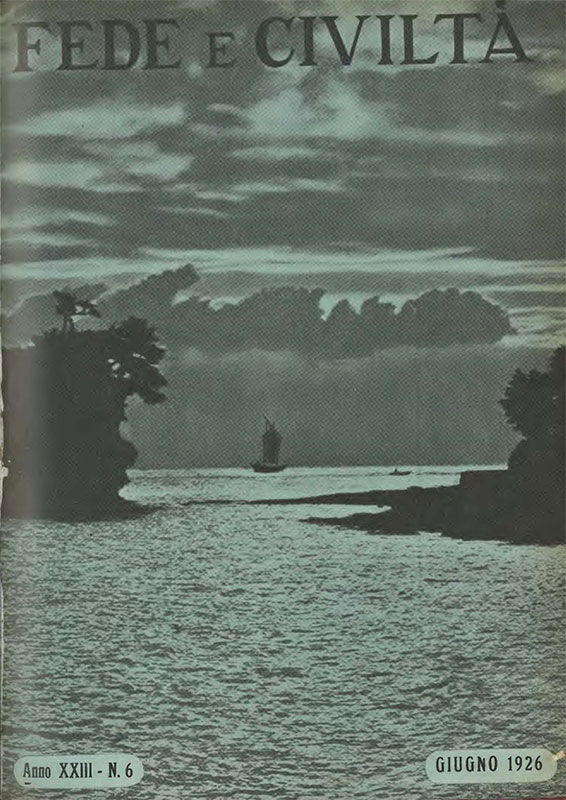 Copertina di 23.1926.06.Fede e Civiltà