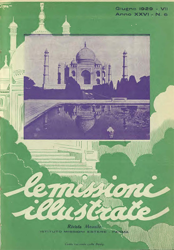 Copertina di 26.1929.06.Fede e Civiltà, Missioni Illustrate