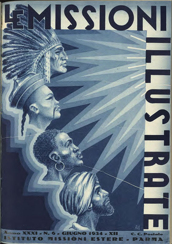 Copertina di 31.1934.06.Fede e Civiltà, Missioni Illustrate