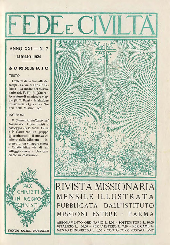 Copertina di 21.1924.07.Fede e Civiltà