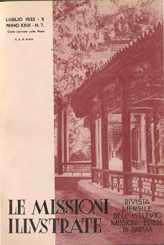 Copertina di 29.1932.07.Fede e Civiltà, Missioni Illustrate