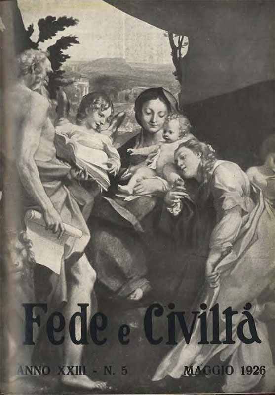 Copertina di 23.1926.05.Fede e Civiltà