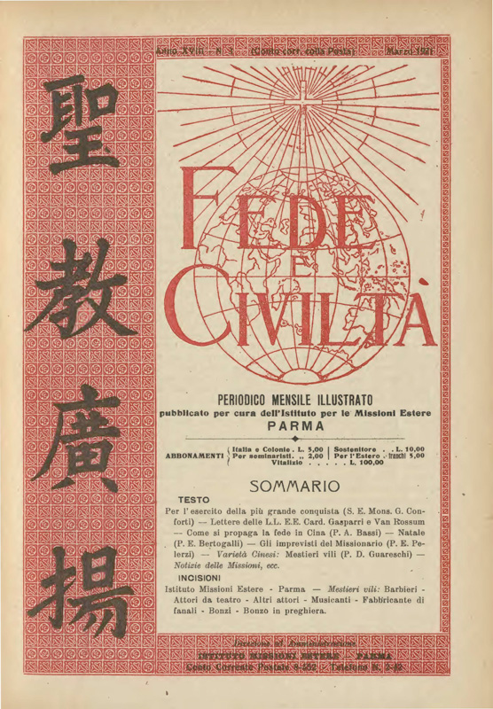 Copertina di 18.1921.03.Fede e Civiltà