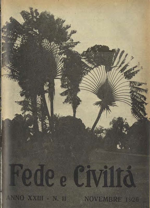 Copertina di 23.1926.11.Fede e Civiltà