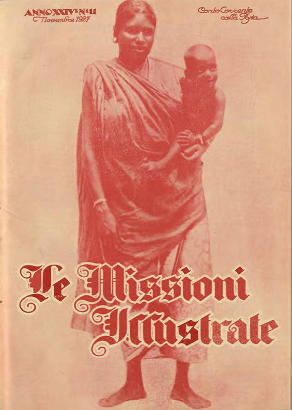 Copertina di 24.1927.11.Fede e Civiltà, Missioni Illustrate
