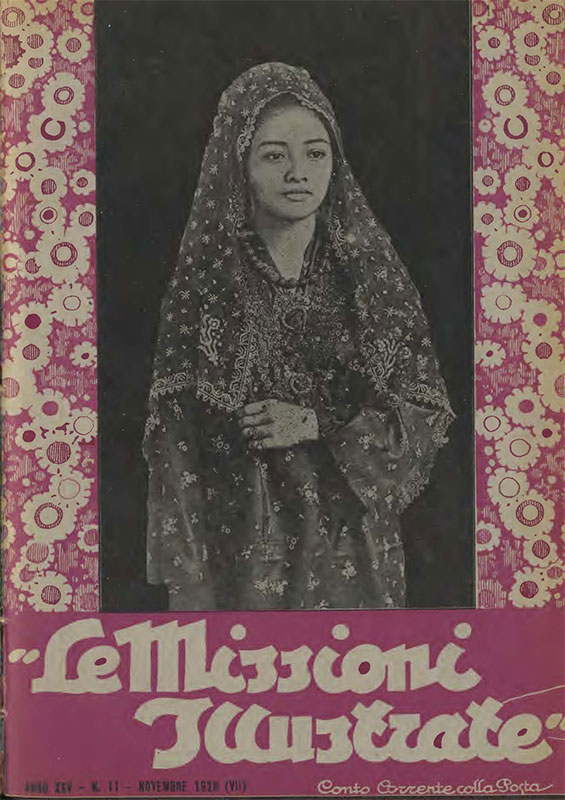 Copertina di 25.1928.11.Fede e Civiltà, Missioni Illustrate