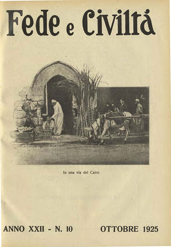 Copertina di 22.1925.10.Fede e Civiltà