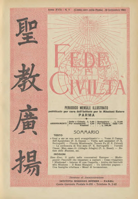 Copertina di 18.1921.09.Fede e Civiltà