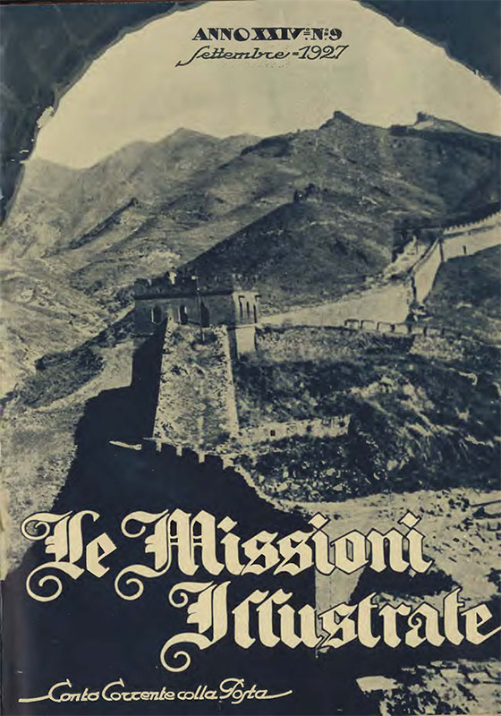 Copertina di 24.1927.09.Fede e Civiltà, Missioni Illustrate