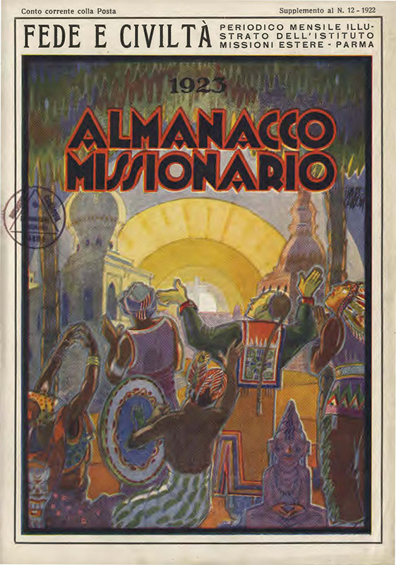 Copertina di 19.1922.13.Fede e Civiltà. Almanacco Missionario 1923