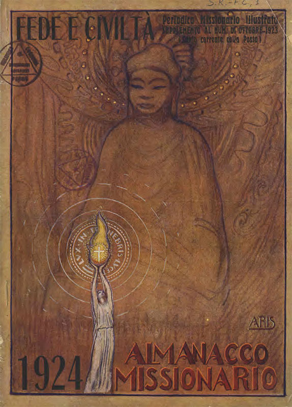 Copertina di 20.1923.13.Fede e Civiltà. Almanacco missionario 1924