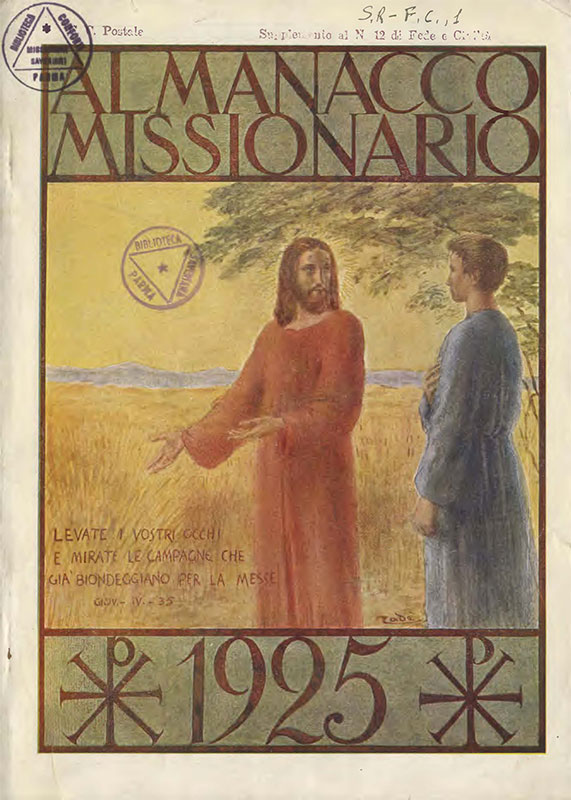 Copertina di 21.1924.13.Fede e Civiltà. Almanacco missionario 1925