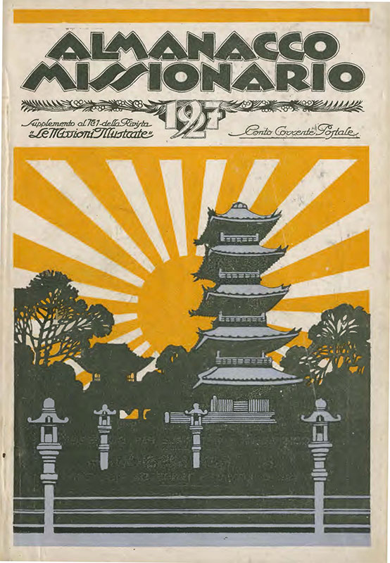 Copertina di 24.1927.01bis.Fede e Civiltà, Missioni Illustrate. Almanacco missionario 1927