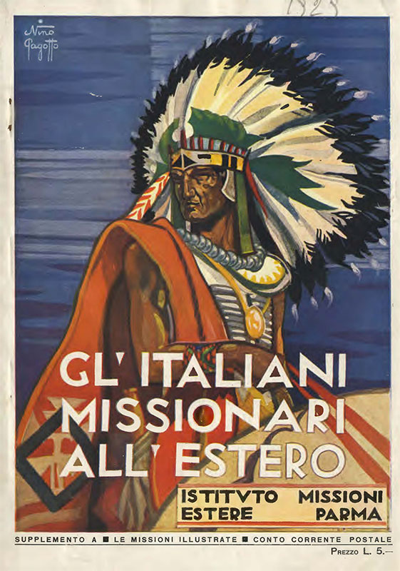 Copertina di 26.1929.00.Fede e Civiltà, Missioni Illustrate. Gl'italiani missionari all'Estero