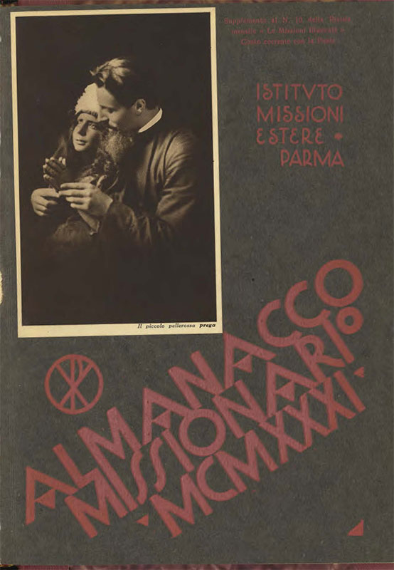 Copertina di 27.1930.13.Fede e Civiltà, Missioni Illustrate. Almanacco Missionario 1931