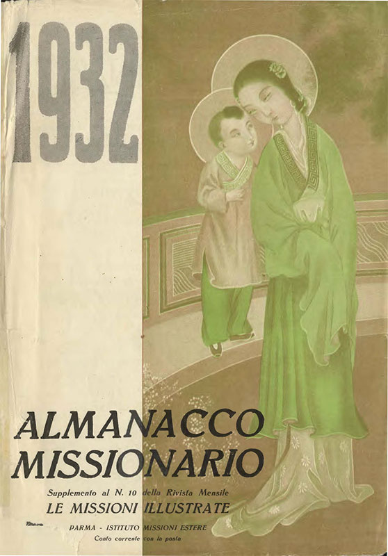 Copertina di 28.1931.13.Fede e Civiltà, Missioni Illustrate. Almanacco Missionario 1932