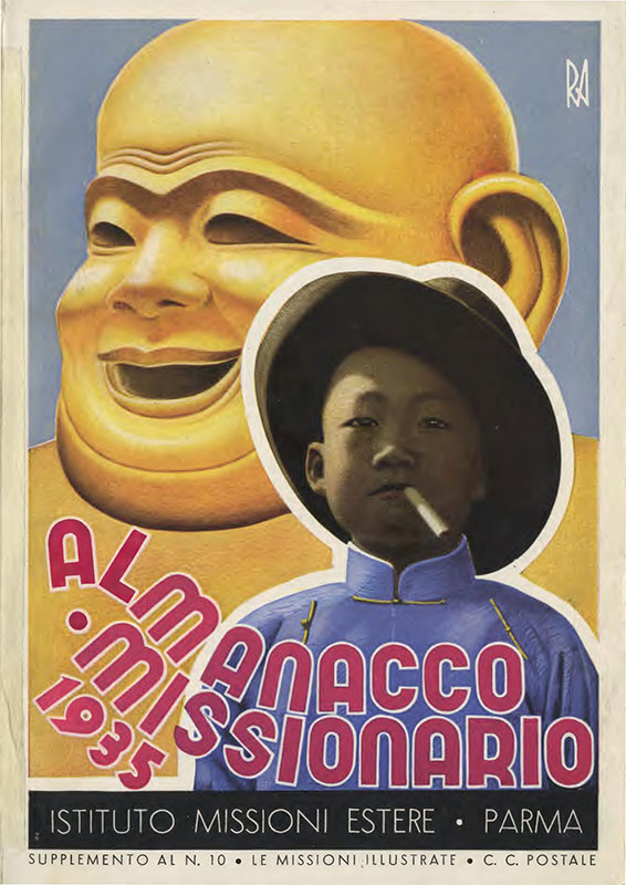 Copertina di 31.1934.13.Fede e Civiltà, Missioni Illustrate. Almanacco Missionario 1935