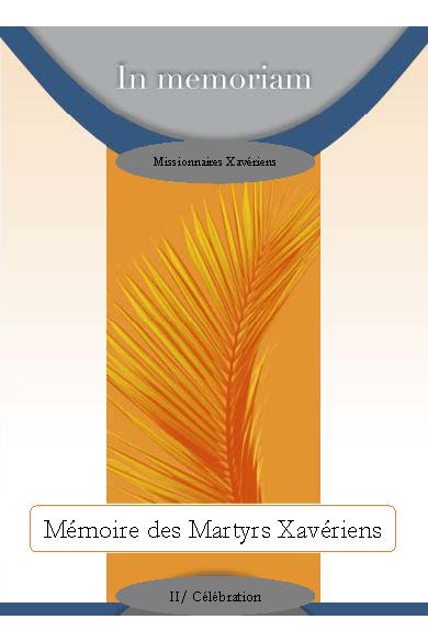 Copertina di Mémoire des Martyrs Xavériens II