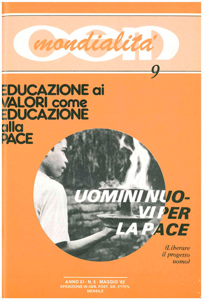 Copertina di 11.05.Uomini nuovi per la pace. Liberare il progetto uomo