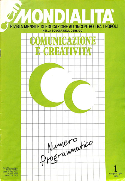 Copertina di 14.06.Numero Programmatico