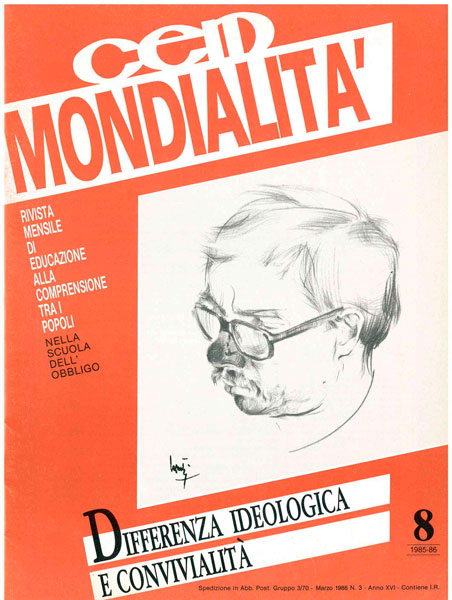 Copertina di 16.03.Differenza ideologica e convivialità
