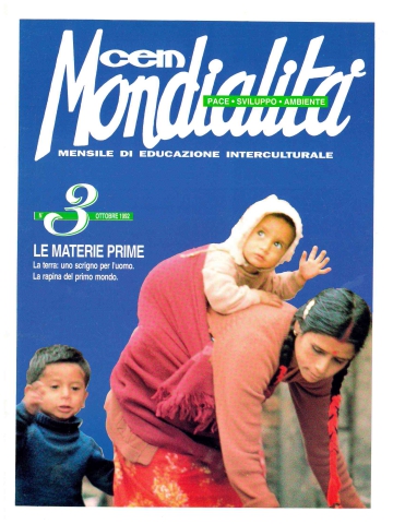 Copertina di 23.08.Le materie prime. La terra: uno scrigno per l'uomo. La rapina del primo mondo