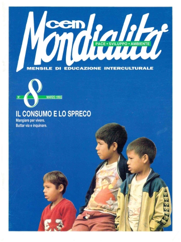 Copertina di 24.03.Il consumo e lo spreco. Mangiare per vivere. Buttar via e inquinare