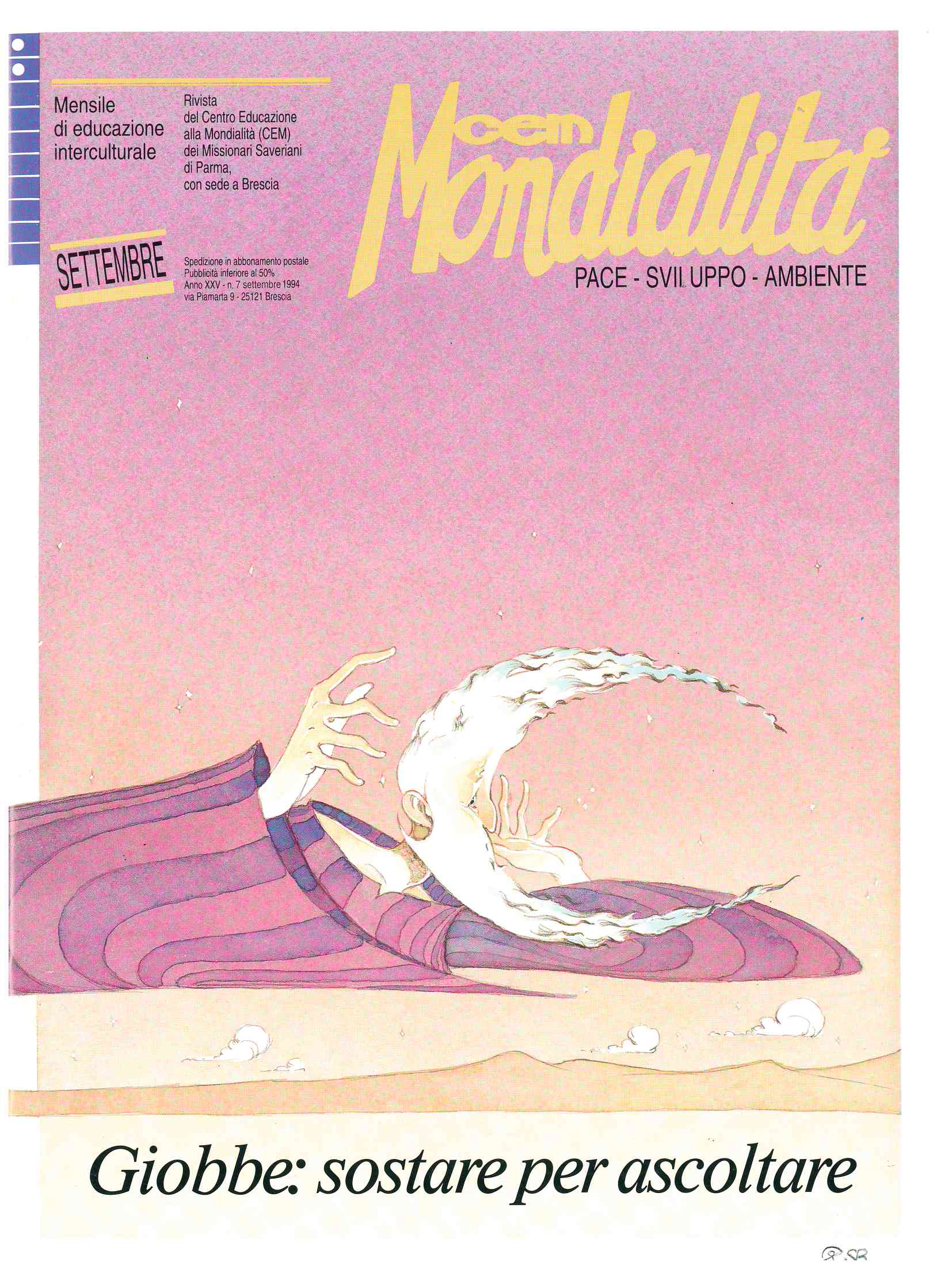 Copertina di 25.07.Giobbe:sostare per ascoltare