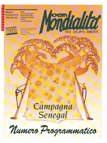 Copertina di 26.06.Campagna Senegal - Numero programmatico